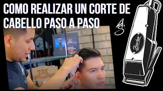 ¿Como Realizar un Corte de Cabello de Hombre? Tutorial Paso a Paso