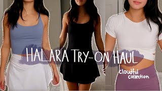 HALARA try-on haul + review!! *cloudful collection* | Mia Rits