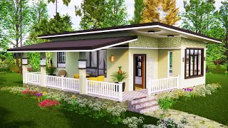 Quiet plaice  2Bedroom 8x12m Small Dream Home||مکان آرام و راحت