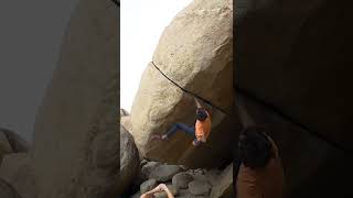 He Climbed Our Hardest Project First Try #shorts #bouldering