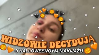 💜widzowie decydują o moim halloweenowym makijażu part 2 💜