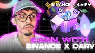 🚀 Binance x CARV Web3 Wallet Campaign: Claim 1M $CARV Tokens! 🎉📱