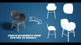 Making Blueprints From 3d Models