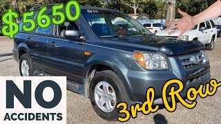 2006 Honda Pilot w/ 181k miles - $5650 - 3rd row - Clean Carfax - Allstar Auto Services