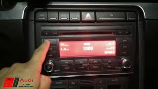 Audi Symphony 2 plus Safe Mode Unlock