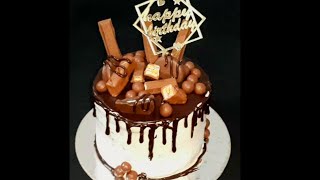 CHOCOLATE OVERLOADED CAKE| TALL CAKE | ഓവൻ ഇല്ലാതെ