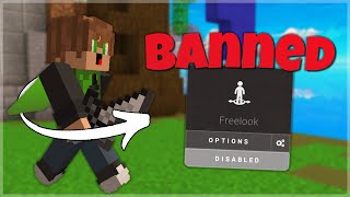 WHY FREELOOK Mod Was BANNED on Hypixel..