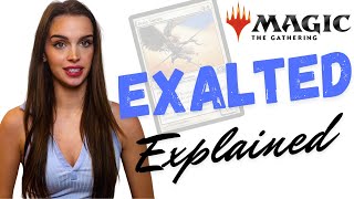 Magic the gathering Keyword abilities explained: how does "EXALTED" work - EXALTED EXPLAINED