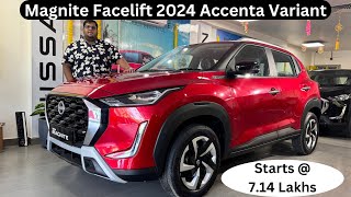 Magnite 2024 Accenta Variant | Magnite Facelift Value For Money Variant | Magnite Accenta Model 2024