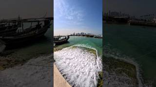 There is no end of beauty around the city of Doha #shorts #short #youtubeshorts #qatar #reels #doha