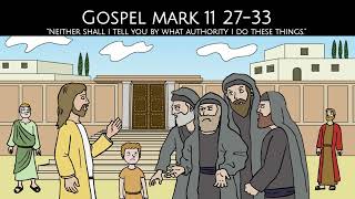 Reflection for Children | Gospel Mark 11 27-33  |  1 June 2024