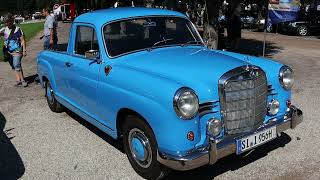 Mercedes-Benz  180 Pick-up 1956 Ponton Classic Gala Schwetzingen