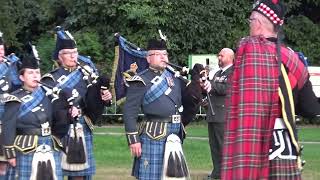 Beating Retreat at Airborne Museum Oosterbeek