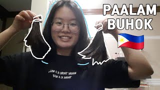 sub)Self-haircut at home during quarantine! Paalam buhok ko/Korean speaking in Tagalog (Philippines)