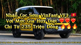 Chính Thức Mở Nhận Cọc Sớm VinFast VF3 | Tường Thành VinFast