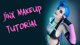 Jinx Cosplay Makeup Tutorial