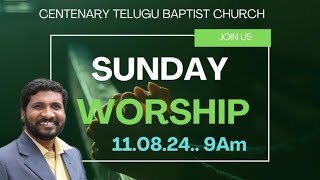 11 August 2024|Sunday Worship|Message|Pastor.Sanjeev Kumar|CTBC Yellamla|