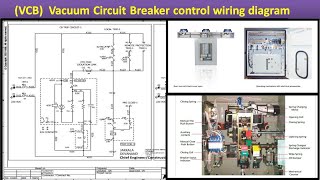 How To Read A Vcb Electrical Diagram ll vcb Electrical Drawing in Hindi