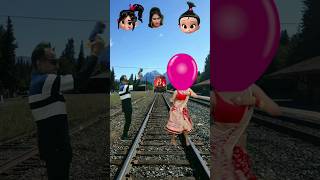 Girl magic video & dance train funny vfx #short​ #youtubeshorts​