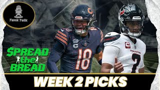 Spread The Bread: NFL Week 2 Picks