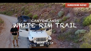 White Rim Trail by stock Jeep Wrangler 2019