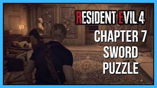 Chapter 7 Swords Puzzle Explained - Resident Evil 4 Remake