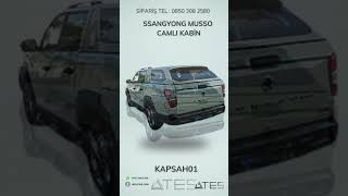 SSANGYONG MUSSO CAMLI KABİN | Ateş Aksesuar | TEL: 08503082580