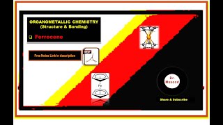 Ferrocene II Structure & Bonding II PDF Concise Notes link in description