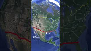 How Does Interstate Highways Numbering Work  #geography