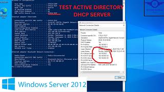 How to Test Active Directory DHCP Server on a Windows 10 Client | AD DHCP Server Lease