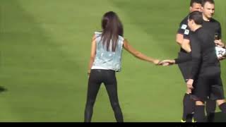 Priyanka Chopra And Cristiano Ronaldo at Dodger Stadium Los Angeles | Real Madrid vs Everton