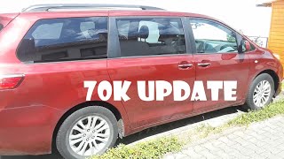 2015 Toyota Sienna XLE 70k update video