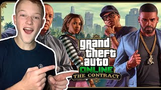 Reacting to New GTA Online: The Contract DLC Trailer!