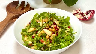 Healthy Salad Recipe | without mayonnaise | Avocado and Chickpea Summer Salad