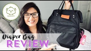 KEABABIES DIAPER BAG REVIEW