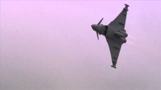 RAF Typhoon Display at RIAT 2012