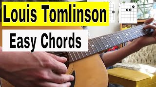 How to play 'Two of Us' by Louis Tomlinson on Guitar (acoustic lesson)