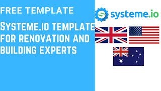 Systeme.io template for renovation and building experts