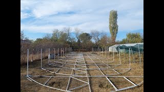 Construcţie solar tip arcadă - partea I