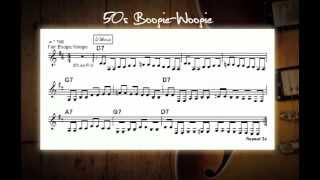 50s Boogie Woogie (Blues) Jam Track In Various Keys - Guitar Backing Track