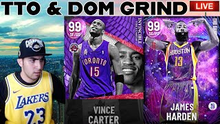 TTO & DOM GRIND!!! | CAN WE GET VINCE??? | GRIND TO 420 SUBS | NBA2K22 MYTEAM