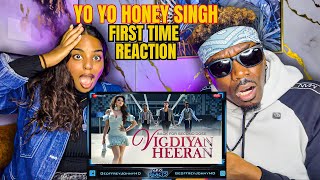 Yo Yo Honey Singh & Urvashi Rautela Vigdiyan Heeran || First Time Reaction!!