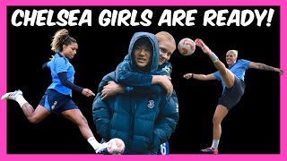 Chelsea Women Training Ahead of Celtic | UEFA Women's Champions League Highlights