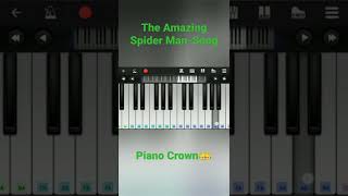 The Amazing Spider Man -Song | Piano Crown #shorts