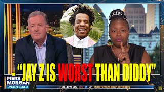 Jaguar Wright Tells All Of Jay-Z's Secrets On Piers Morgan On Live TV!!!!