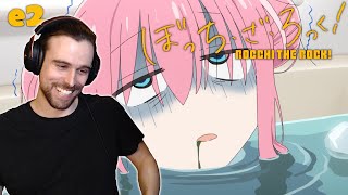 Don't let her Cook | Bocchi The Rock! Episode 2 Psych Student Reaction | ぼっち ざ ろっく!