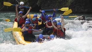 White water rafting Kananaskis 2015