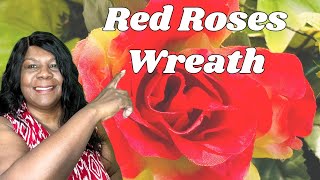 Red Roses Wreath