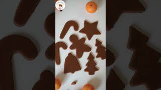 Christmas Cookies Dough Gingerbread Cookies #shorts #youtubeshorts