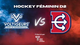 Hockey Féminin Drummondville @ Trois-Rivières [ 21-01-2024]